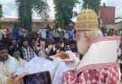 Patriarch Theodore conducts Translation of Relics of Saint Chrysostomos in Kananga