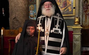 Patriarch Theodoros Tonsured Monasticism