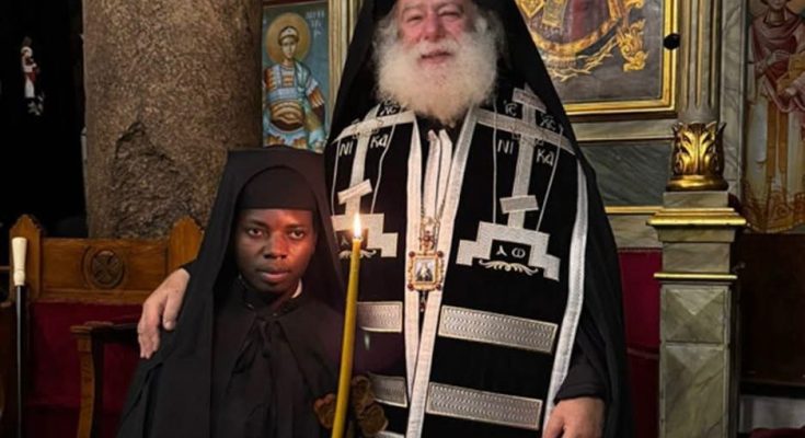 Patriarch Theodoros Tonsured Monasticism