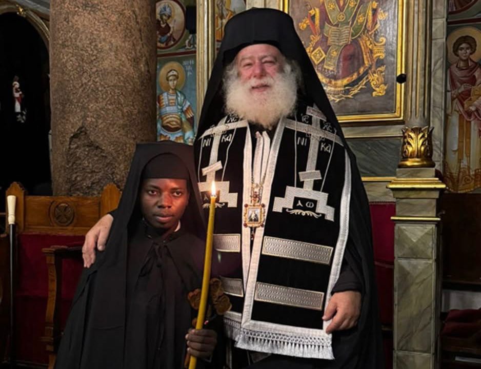 Patriarch Theodoros Tonsured Monasticism