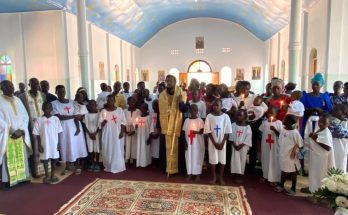 Baptism on Dormition of the Theotokos